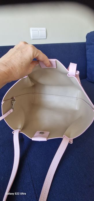 Сумка плюс косметичка Patrizia Pepe шкіра Італія