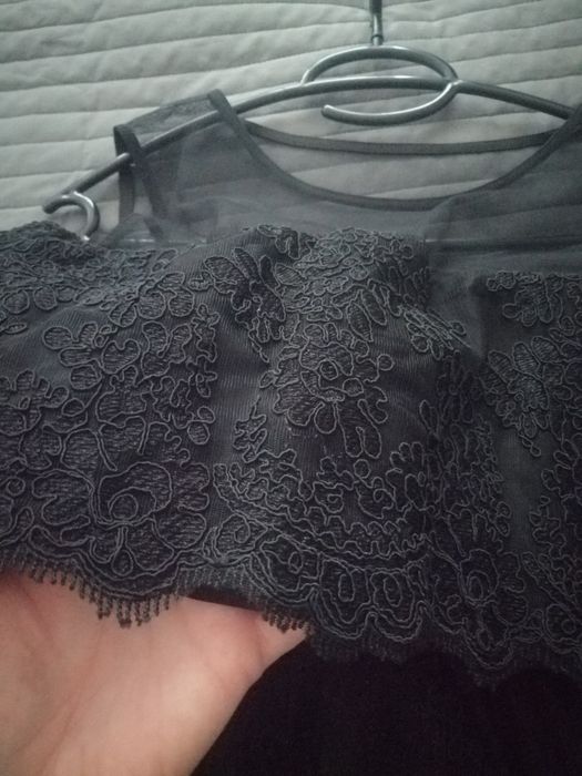 Sukienka hiszpanka czarna S