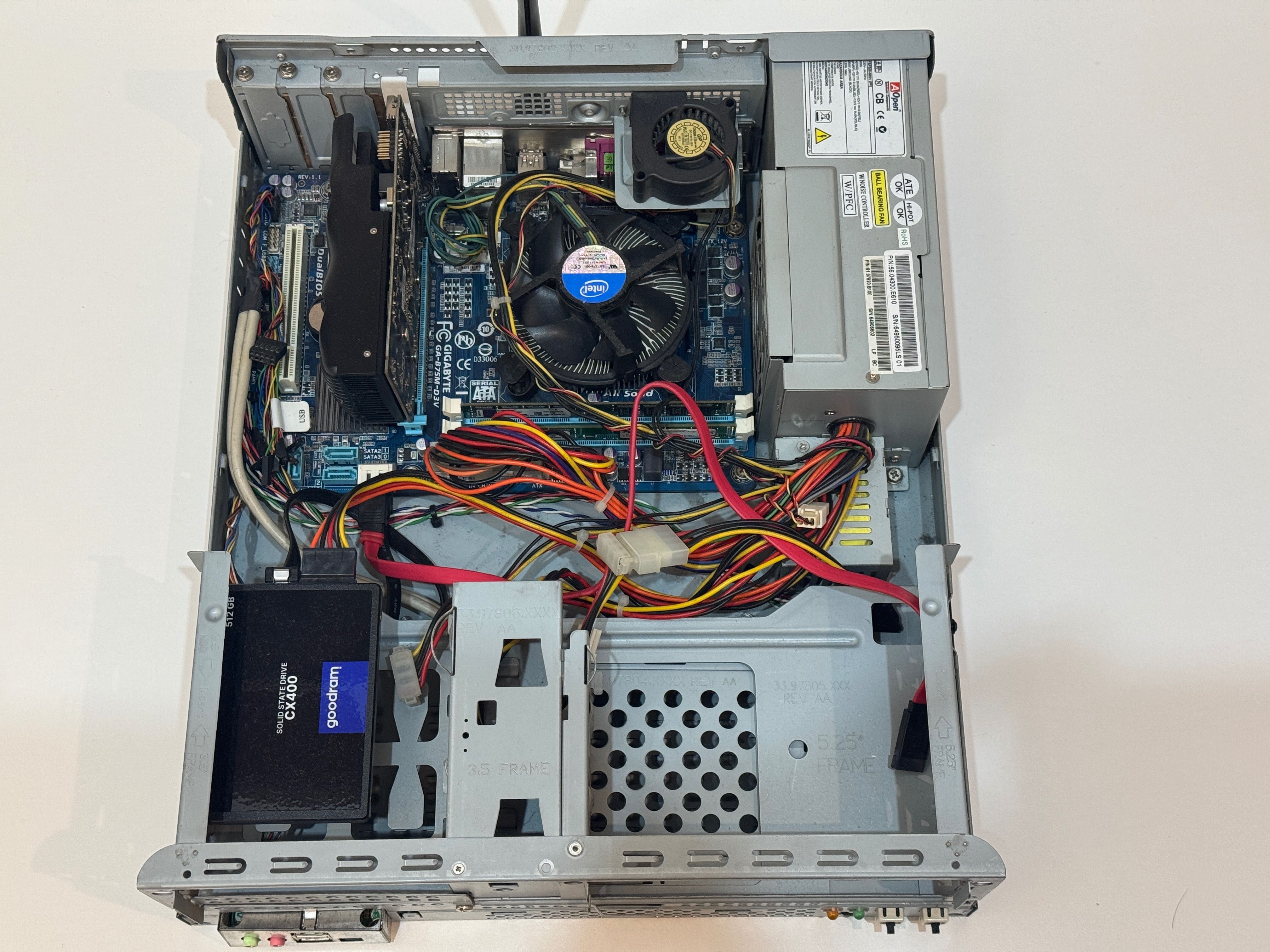Komputer PC | i5-2400 2,5Ghz | 2x4GB DDR3 | SSD 512GB | GTX 750 Ti 2GB