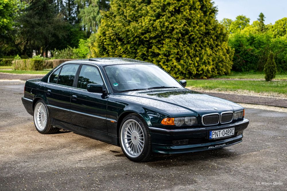 BMW Seria 7 BMW 7 E38 728i lift M52B28TU ALPINA B12 Oxfordgreen,Serwis, Bezwypad.