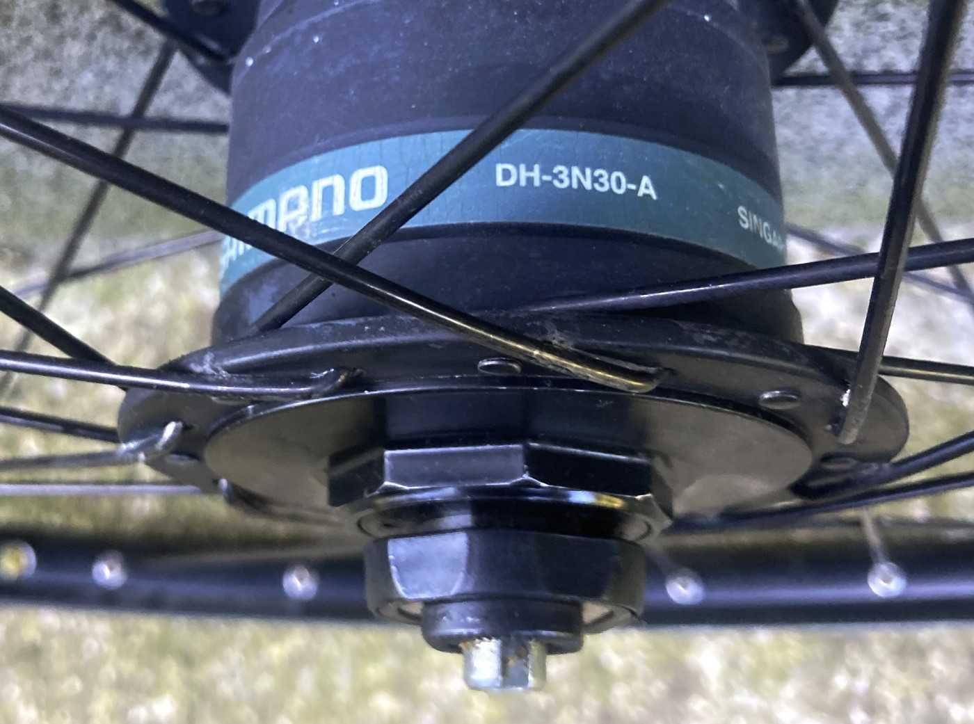 Koło przód wyprawowe dynamo shimano 28"