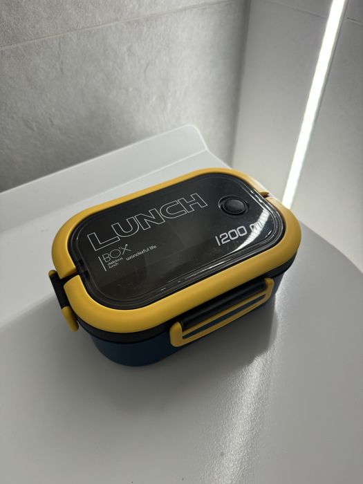 sniadaniowka lunch box 1200ml do szkoly pracy na studia pojemna