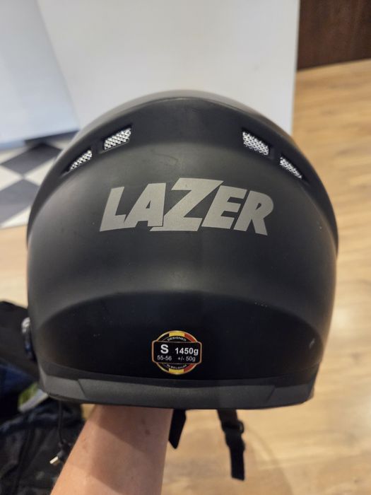 Kask motocyklowy lazer rozmiar S + intercom