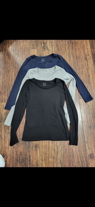 Bluzki bawełna długi rękaw esmara rozmiar 36 jak nowe