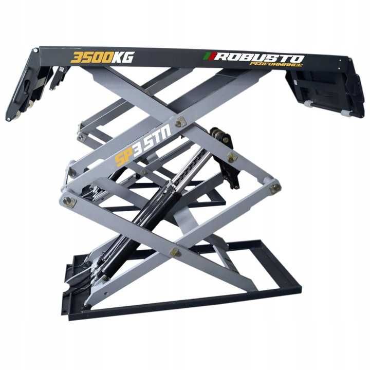 PODNOŚNIK naposadzkowy 3500KG 1850 mm 230V SP3.5TN + OLEJ 15L ROBUSTO