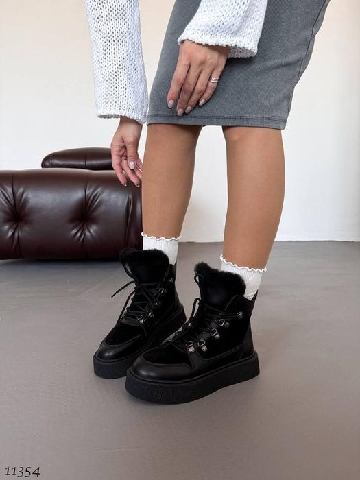 Черевики зимові натуральна шкіра жіночі 38,39,40