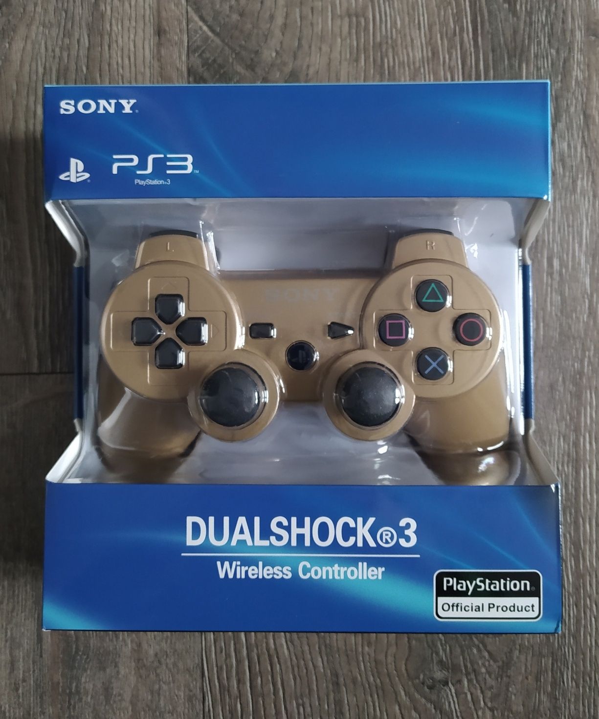 Pad PS3 Sony Złoty Bezprzewodowy Gold Wysyłka