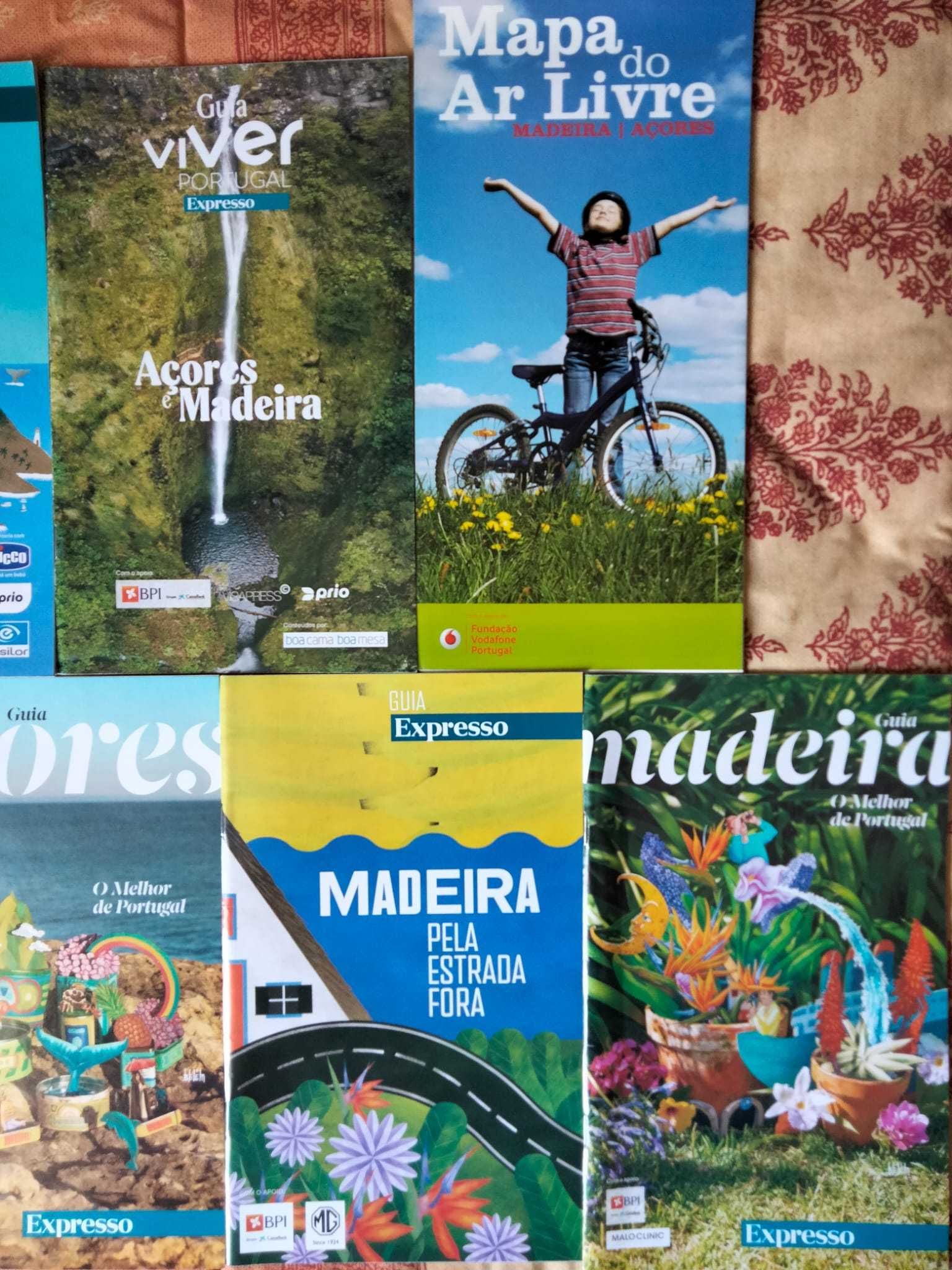 Conjunto de Guias Turísticos Açores e Madeira