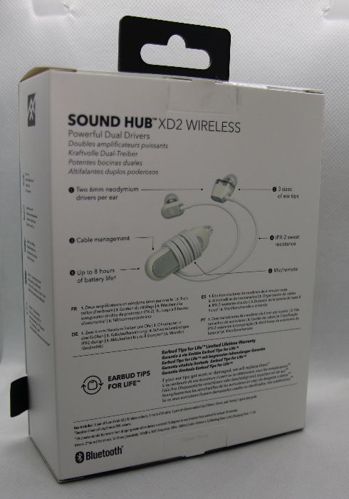 Słuchawki bluetooth bezprzewodowe IFROGZ Sound Hub XD2 białe