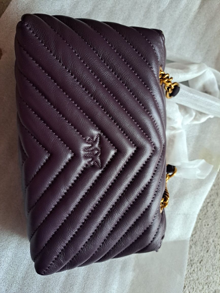 Pinko Love Mini Lady Puff Chevron