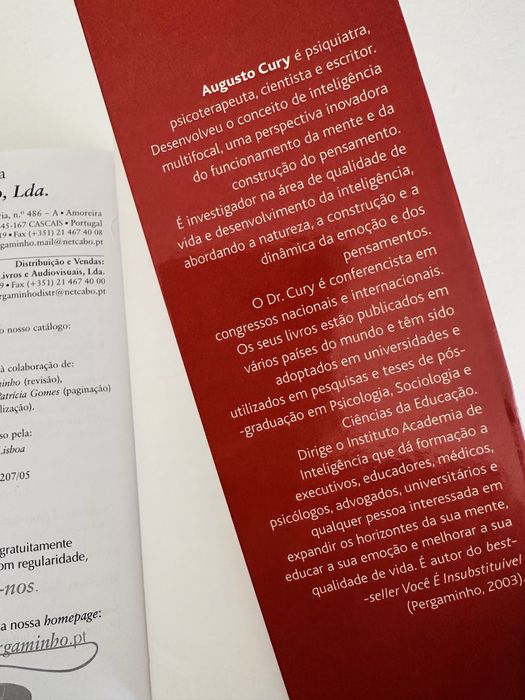 Pais Brilhantes, Professores Fascinantes, de Augusto Cury