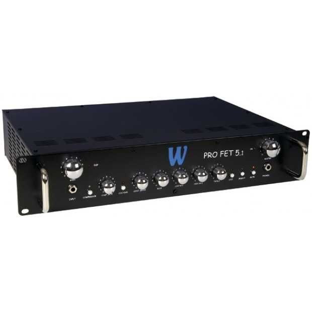 Warwick Pro FET 5.1 + Coluna Warwick WCA 410 Pro (stack baixo)