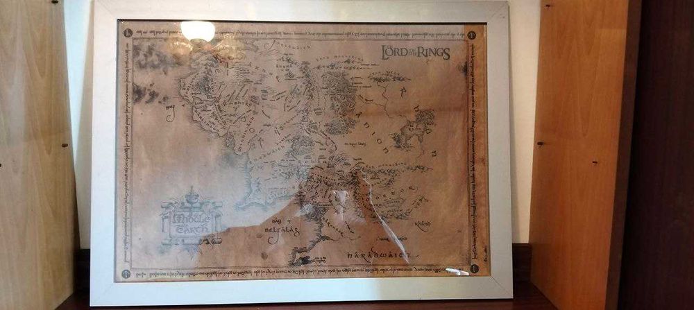 Mapa Lord of Rings