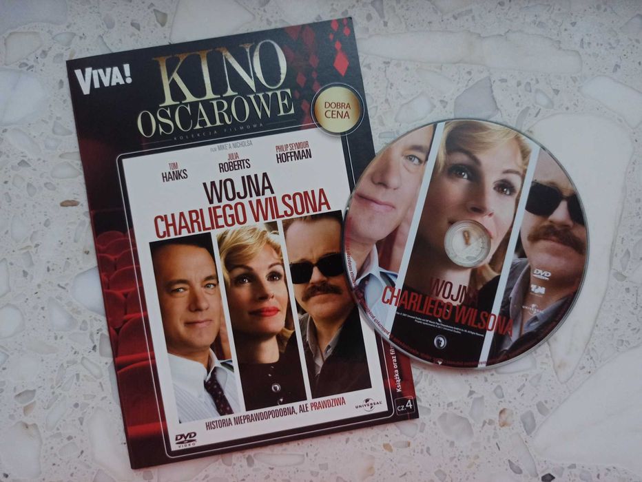 "WOJNA CHARLIEGO WILSONA" Tom Hanks, Julia Roberts, Hoffman, film 2007