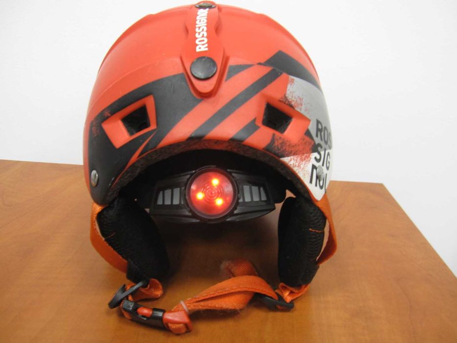 kask narciarski dziecięcy Rossignol XXS 49-52 ze światełkiem
