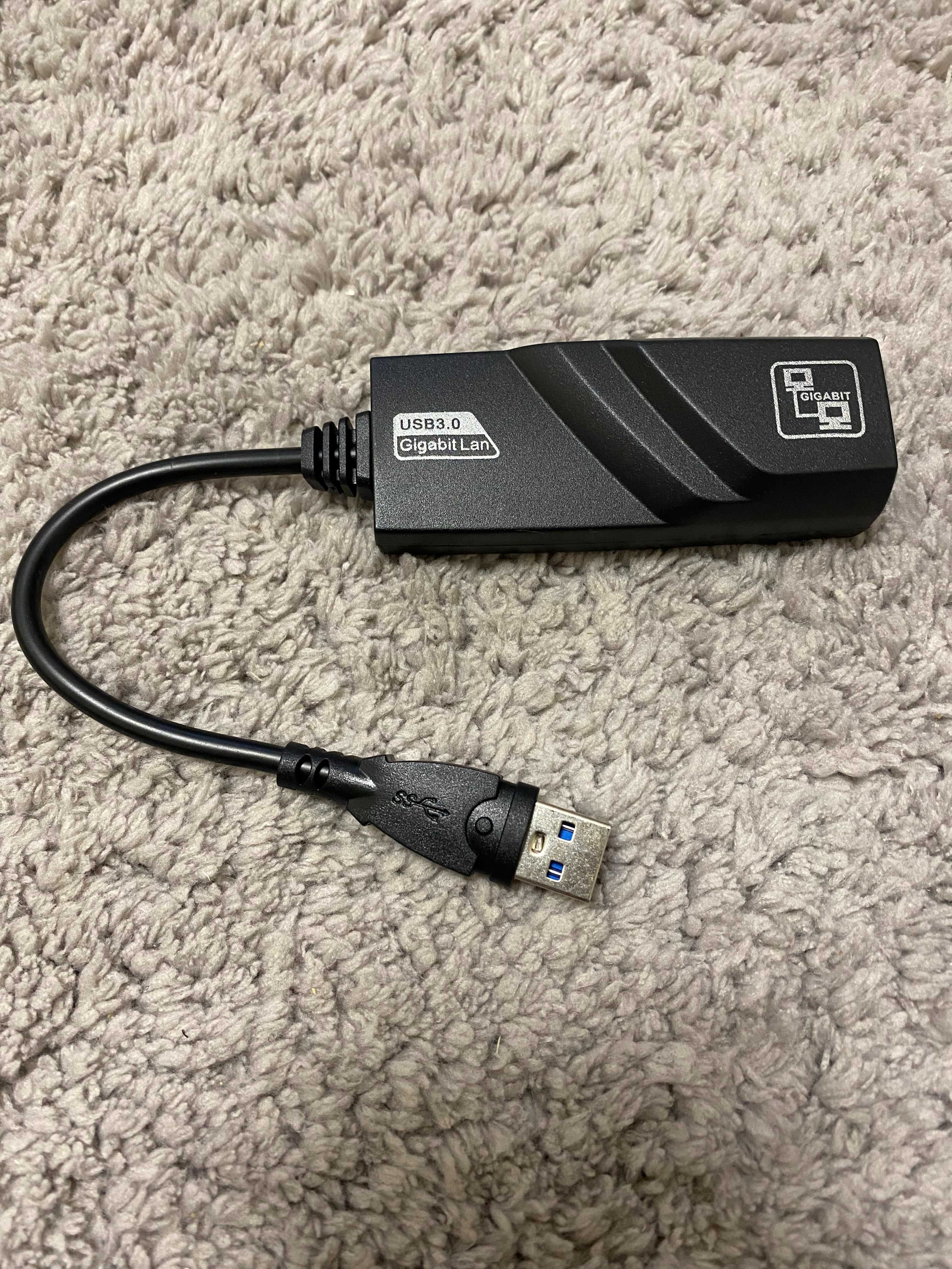 Гігабітний USB LAN RJ45 адаптер  перехідник USB 3.0 - Ethernet