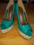 Buty platformy seledyn r.39.5