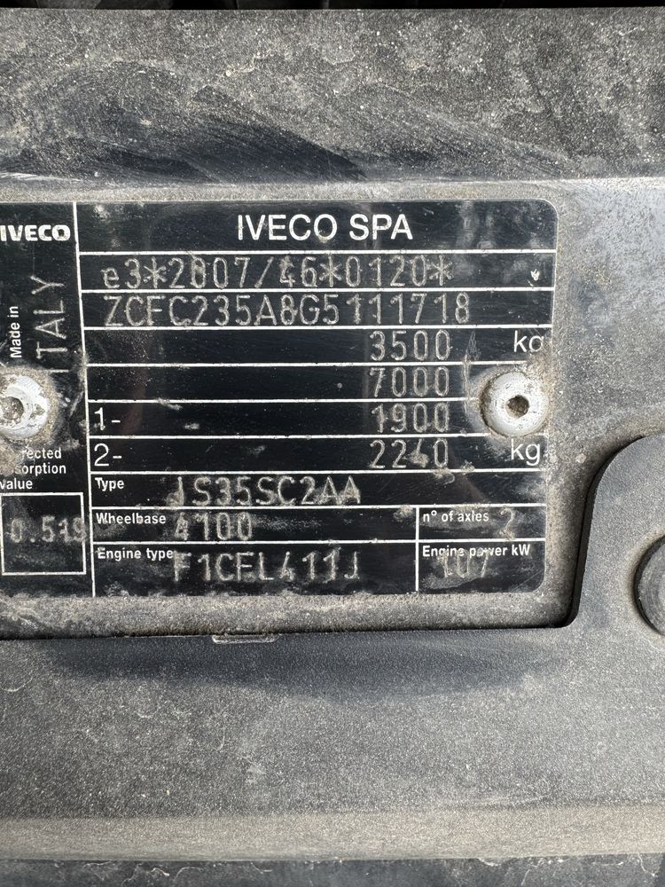 Iveco Daily  2016 r l4h3