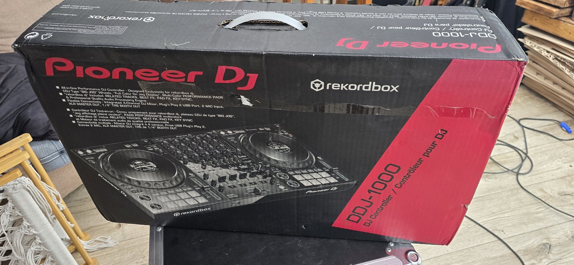 Karton + Pioneer DDJ 1000 Recordbox - Stan Dobry wysyłka za Free