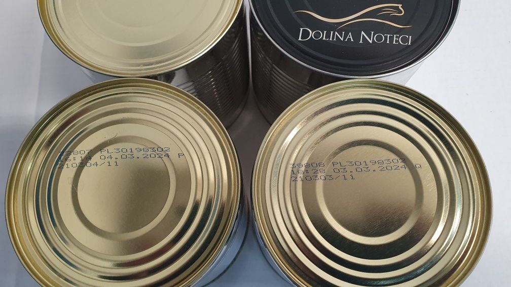 24x800g producent Dolina Noteci puszki mięsne dla psa mielonka bez zbó