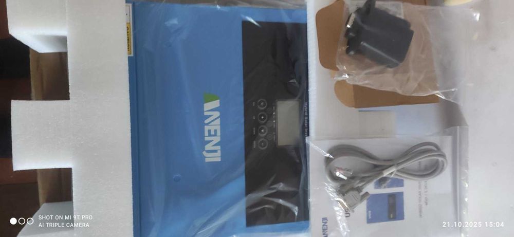 Инвертор гибридный ANENJI ANJ-4000W-24V 4кВт 24В