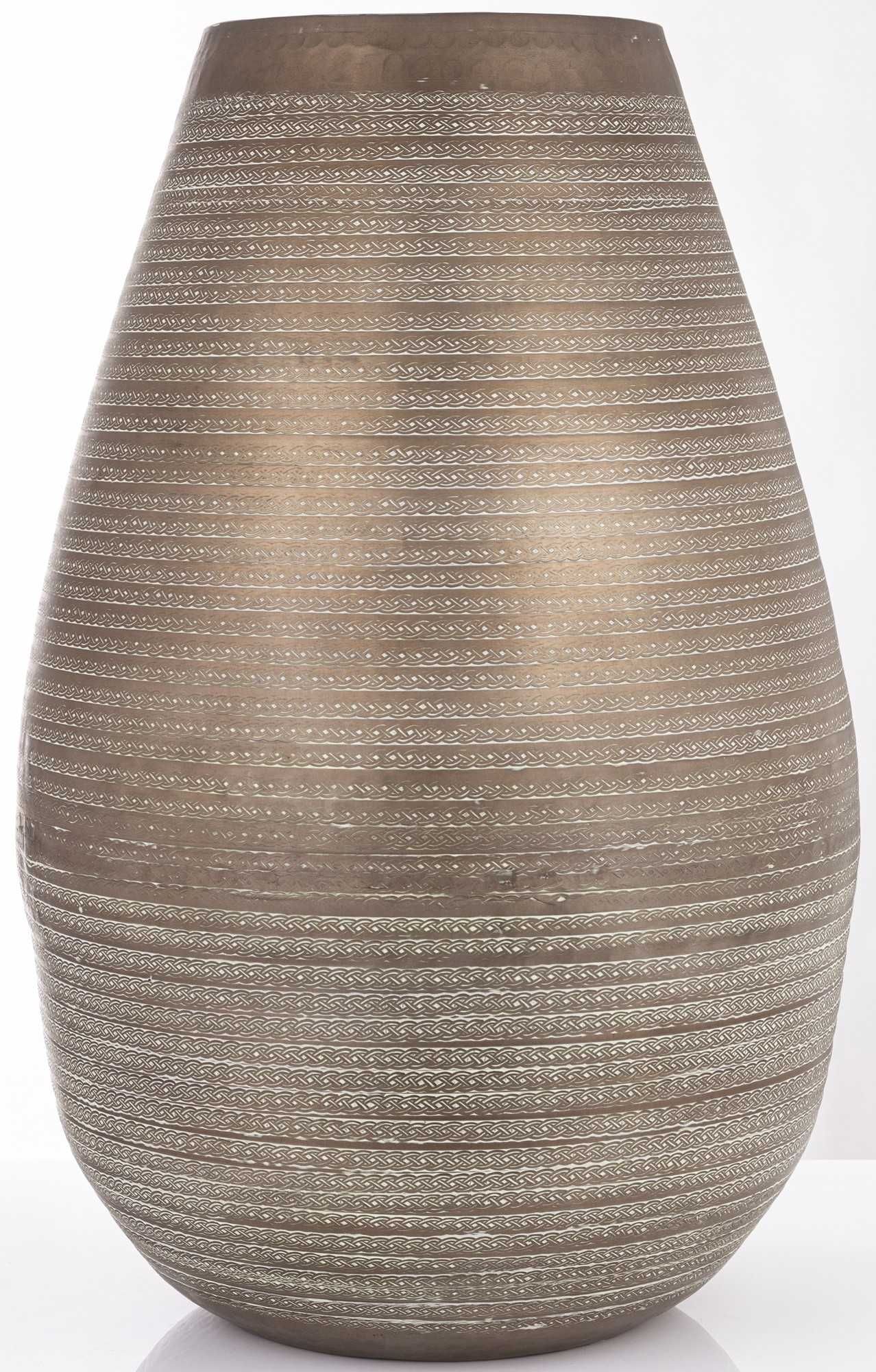 Wazon Wysoka Metalowa Osłonka Na Doniczkę Retro Vintage 63 cm 170115