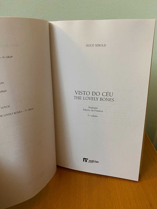 Visto do Céu - Alice Sebold