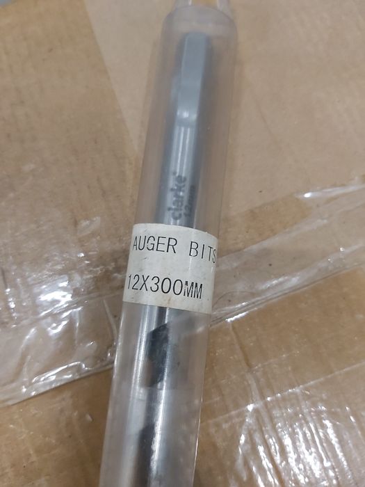 Wiertło do drewna 12x300mm 12mm hex kręte świder