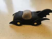 Figurka Batman auto z kasy cukrowej