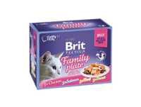 BRIT POUCH jelly fillet  family  plate(12x85g)