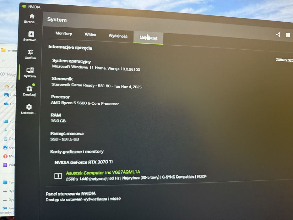 komputer RTX 3070TI | Ryzen 5 5600 | 16gb | 1TB ssd | B550 Wi Fi