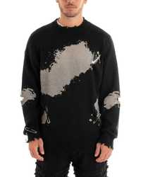 Чоловічий светр з вирізами та булавками від GIOSAL розмір XXL