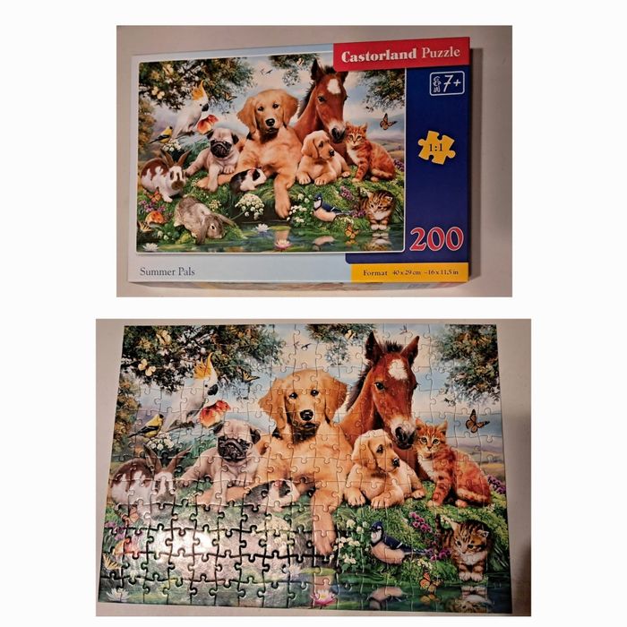 Sommer Pals puzzle 200 elementów.