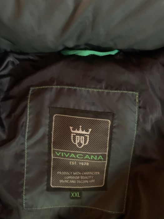 Чоловіча зимова куртка Vivacana, р.XXL, на натуральному пуху Турція.