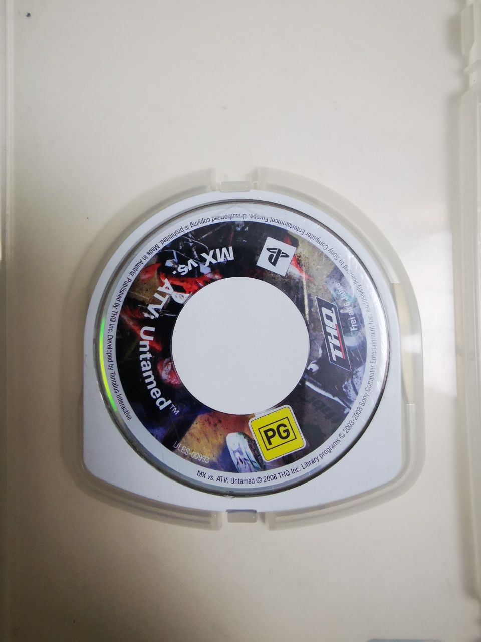 Jogo PSP MX vs ATV Untamed Sem Capa
