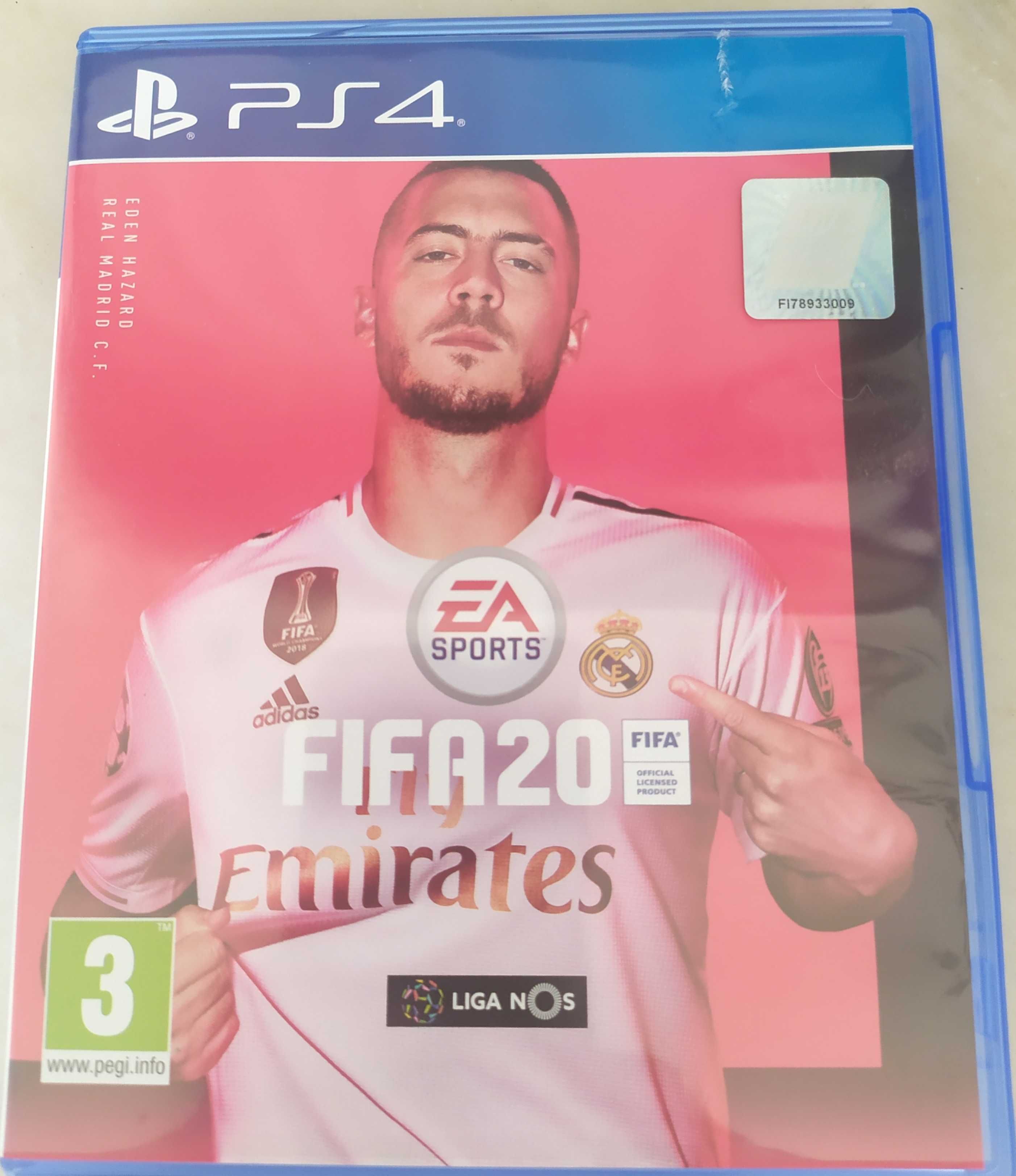 Jogo FIFA 20 ps4, e mais 3 jogos ps2