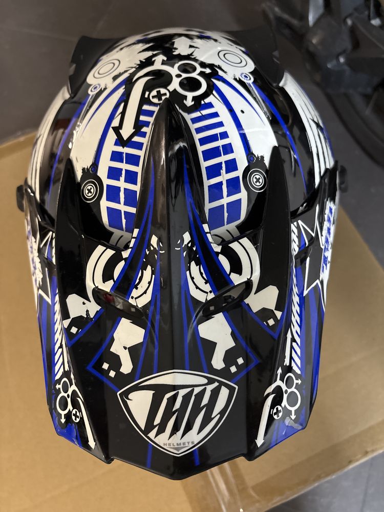 Capacete motocros THH
