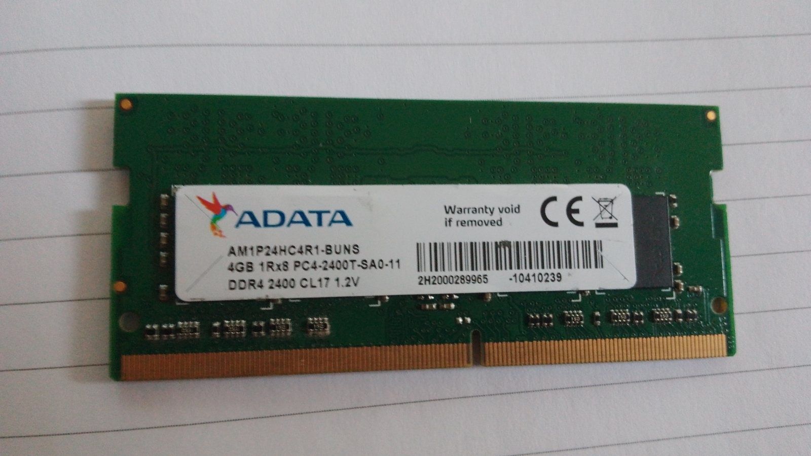 Оперативная память ddr 4GB