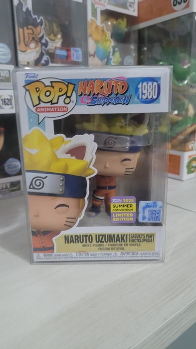 Funko PoP 1980 Naruto Uzumaki (Sasuke's Paw encyclopedia)