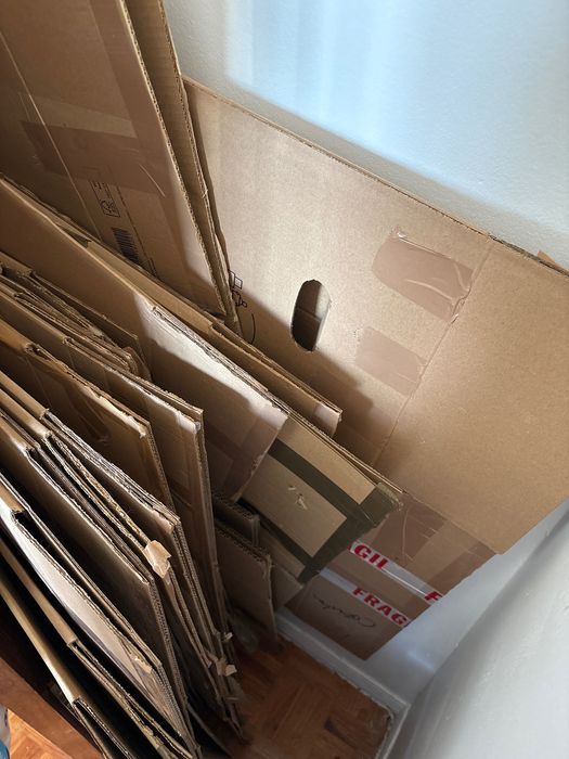 25 Embalagens/ Cartões para Mudança/  Caixas de mudanças