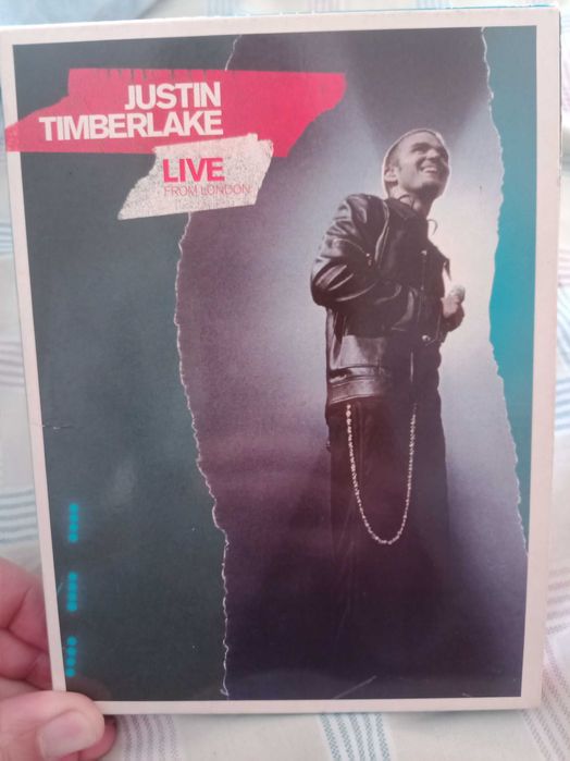 Justin Timberlake Live From London DVD + CD
