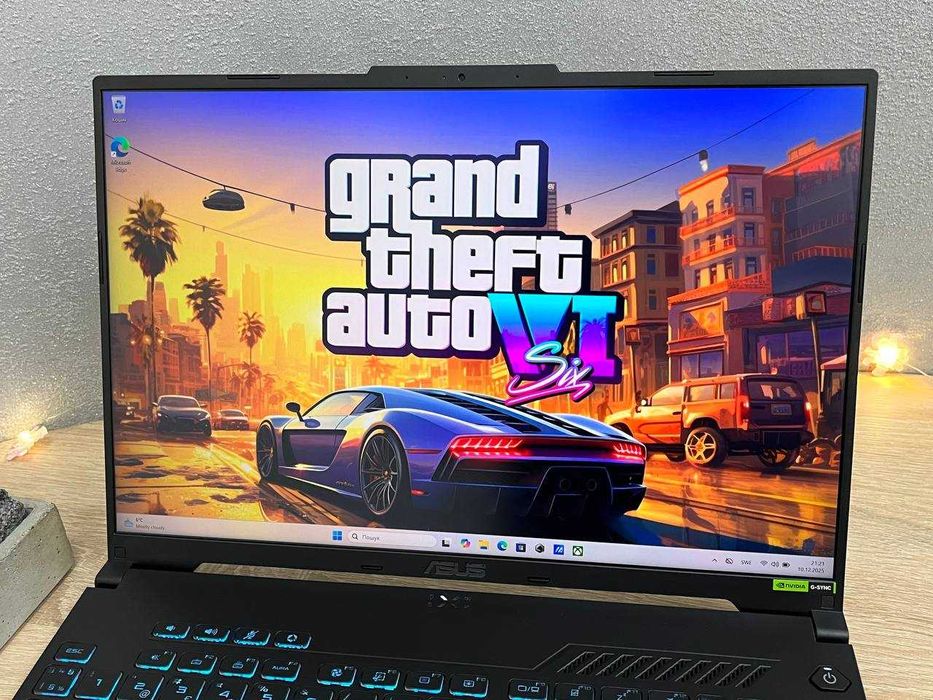 Ігровий ноут Asus Tuf FA607PI 16`165Hz/R9-7845HX/RTX4070/32DDR5/1TBSSD