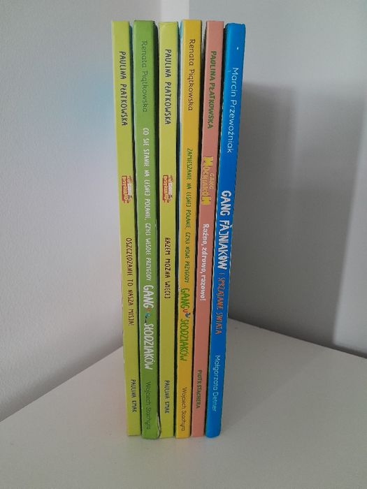 Książki Gang 6 sztuk