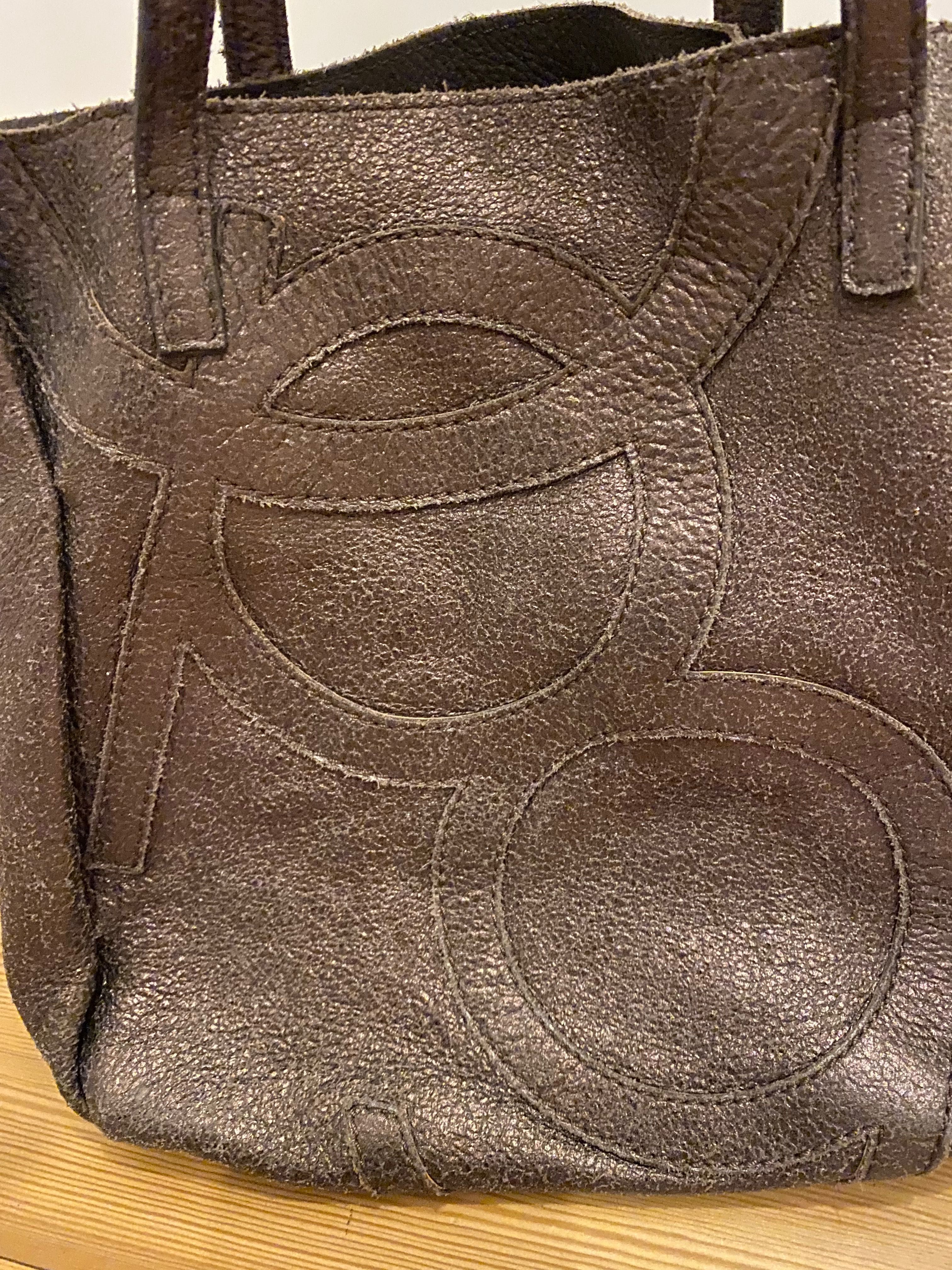 Bolsa Purificación García Castanho Bronze