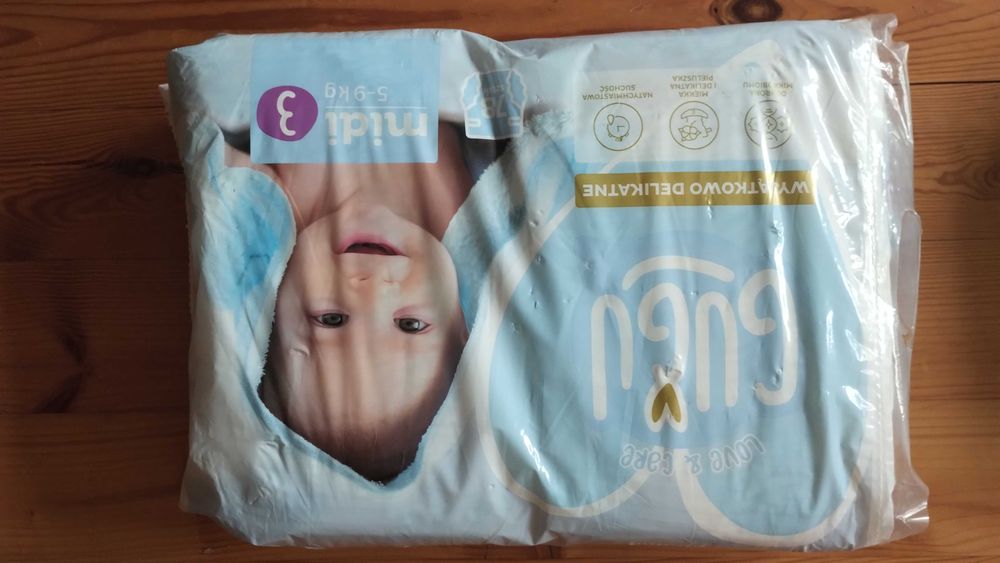 GUGU midi 5-9kg 3 78 sztuk