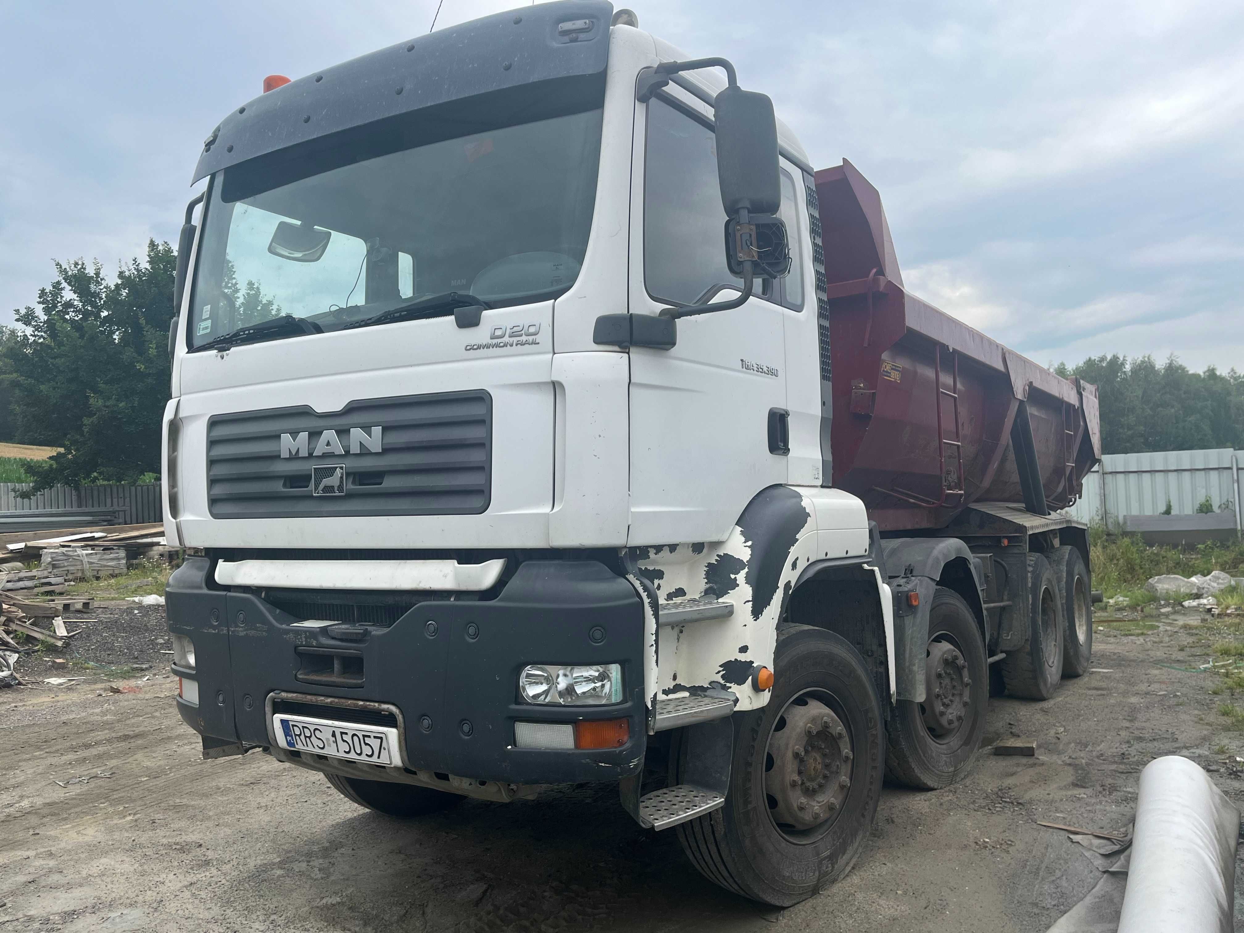 MAN TGA 35 390 8x4 wywrotka