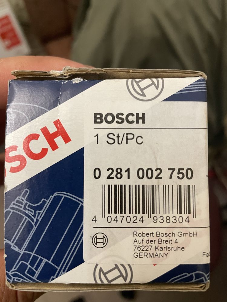 BOSCH 0281002750 Клапан регулювання тиску палива