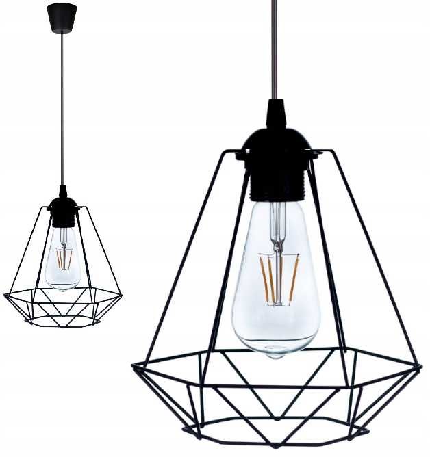 Lampa Wisząca Loft Diament