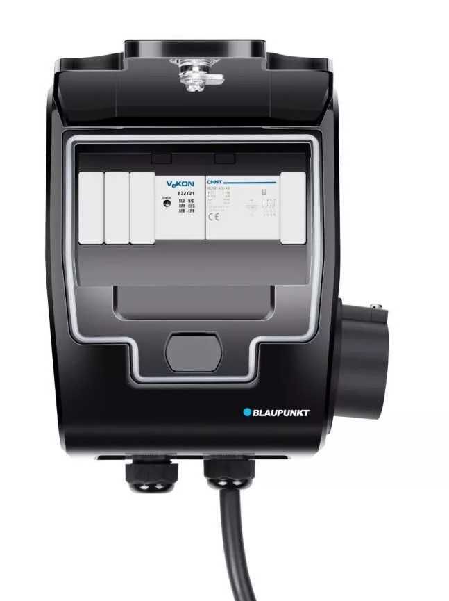Wallbox Blaupunkt (AWB3P16AT2RCM) - 11kW - com cabo tipo 2 de 5m -IP55
