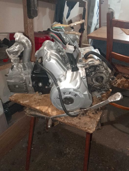 Двигун на Альфа110кбов